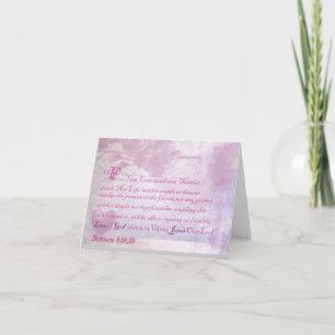 Cartão Placa Inspiracional Romns 8:28