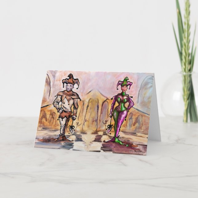 Cartão Placa Jesters (Frente)