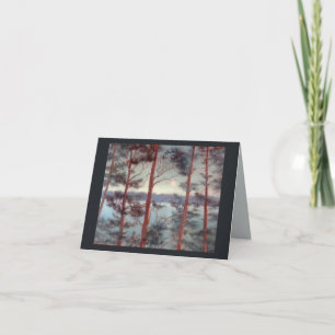 Cartão Placa Luz Cedar View