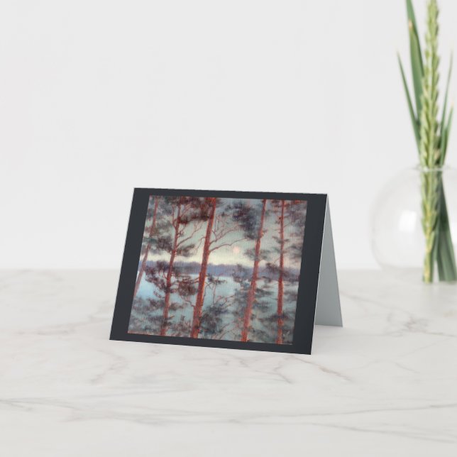 Cartão Placa Luz Cedar View (Frente)