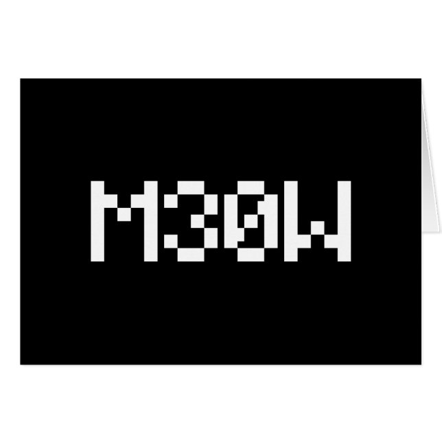 Cartão Placa M30W [Leettalk Animal Sounds] (Frente Horizontal)