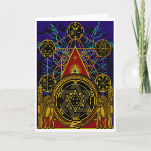 CARTÃO PLACA MÁGICA SOLOMONS