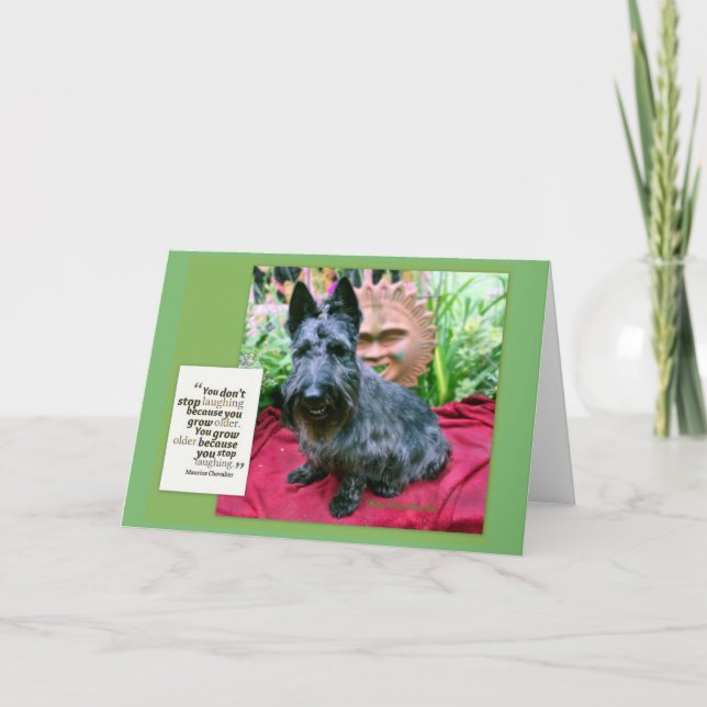 Cartão Placa mais antiga em crescimento (Frente)