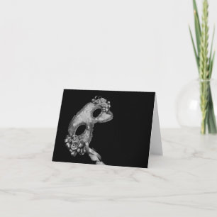 Cartão Placa mascarada