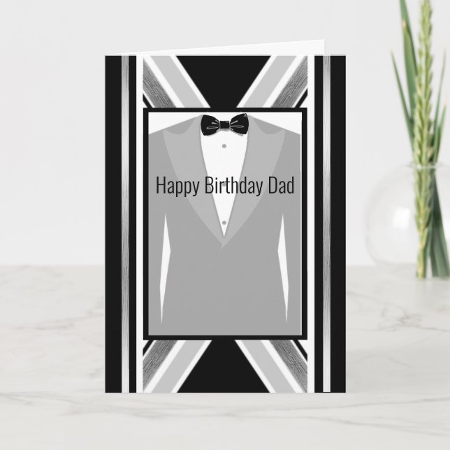 Cartão Placa metálica em preto diagonal, cinza (Frente)