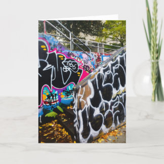 Cartão Placa nº 1 da coleção de grafites