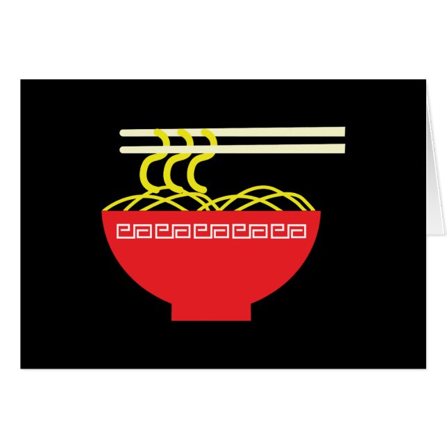 Cartão Placa Noodles (Frente Horizontal)