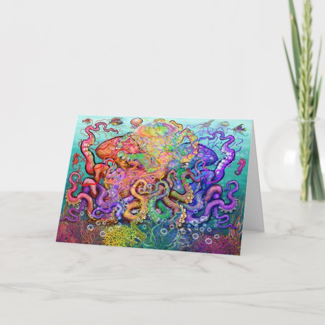 Cartão Placa Octopi (Frente)