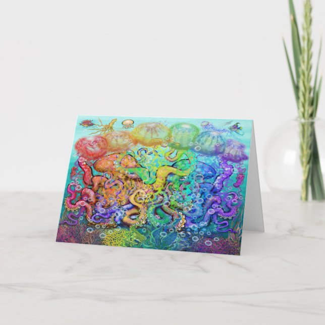 Cartão Placa Octopi (Frente)