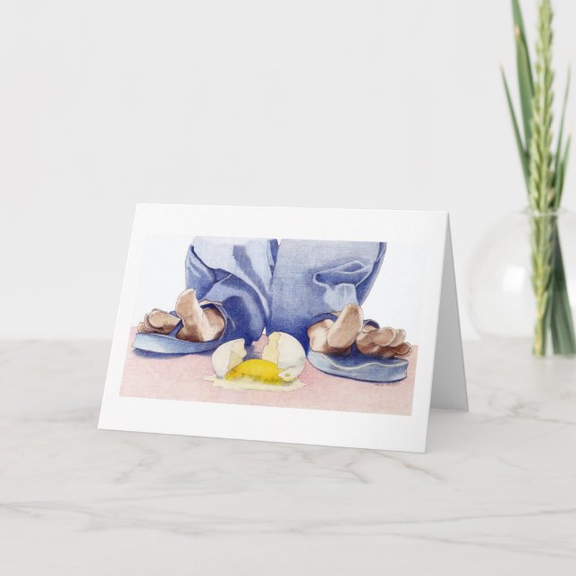 Cartão placa oops (Frente)