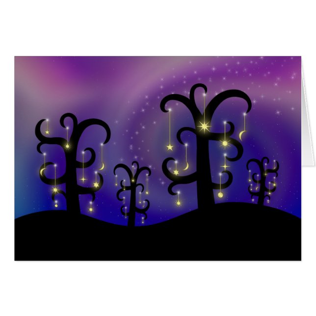 Cartão Placa Orchard of Stars (Frente Horizontal)