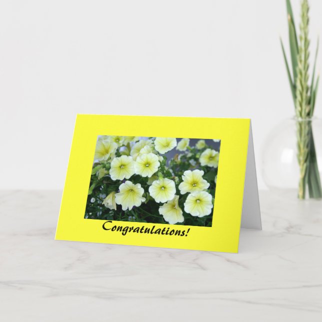 Cartão Placa parabéns (Frente)