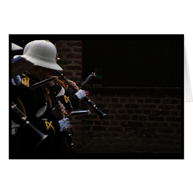 Cartão Placa PARADE (Frente Horizontal)