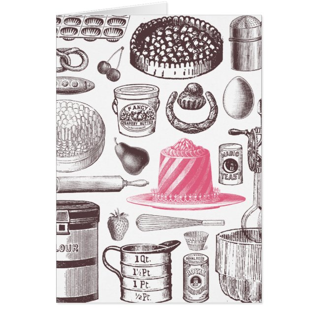 Cartão Placa Patisserie X-Ray (Frente)