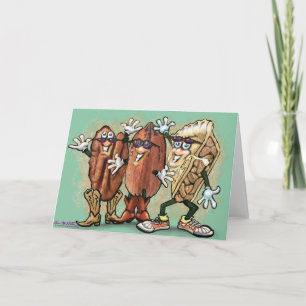 Cartão Placa Pecans