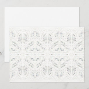 Cartão Placa plana BATTENBURG LACE 5.5x7.5 / Horizontal