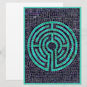 Cartão Placa plana II LABYRINTH III 6.5x8.75