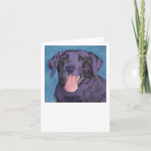 Cartão Placa preta do laboratório - "Pinecone"