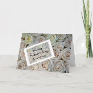 Cartão Placa rosa do Dia de as mães auxiliar