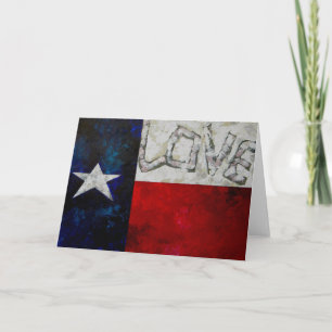 Cartão Placa Sinalizador Texas