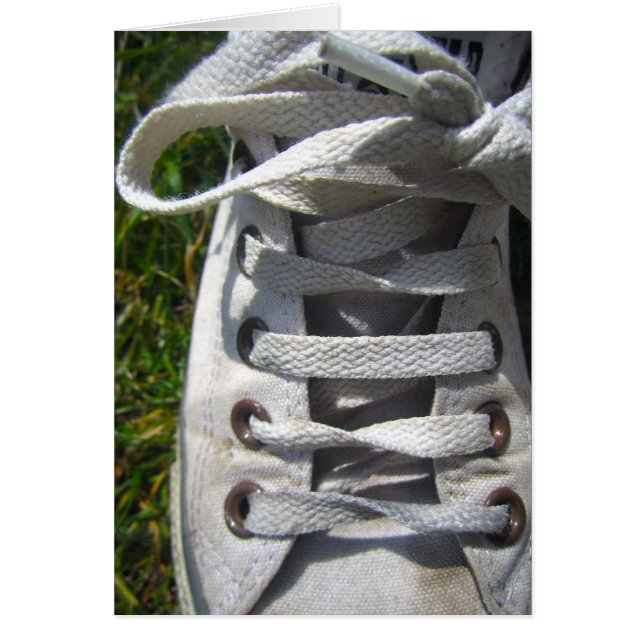 Cartão Placa Sneaker (Frente)