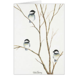 Cartão Placa "Threótimo"