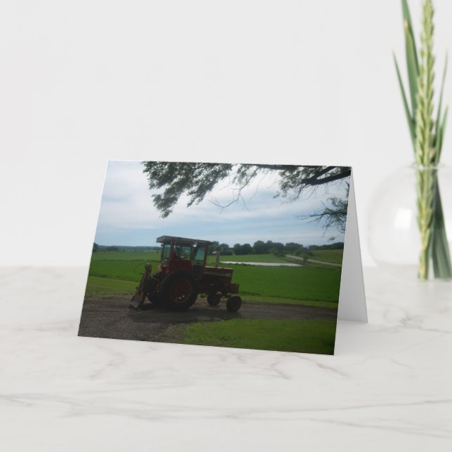 Cartão Placa Trator (Frente)