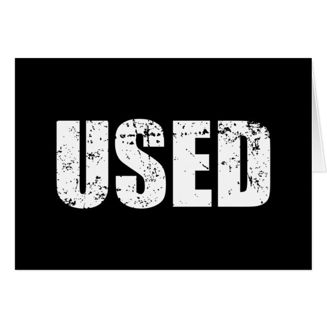 CARTÃO PLACA USADA (Frente Horizontal)