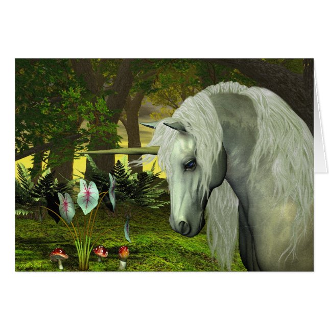 CARTÃO PLACA VAZIO OURO UNICORN (Frente Horizontal)