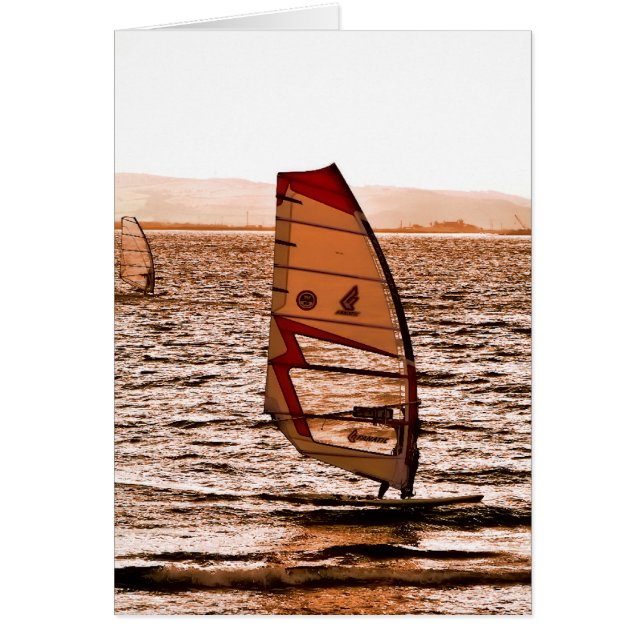 CARTÃO PLACA WINDSURFING (Frente)
