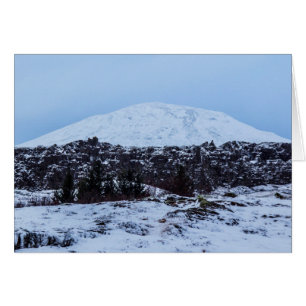 Cartão Placas continentais em Islândia
