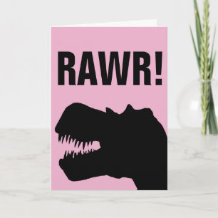 CARTÃO PLACAS DE DIA DE AS MÃES DINOSSAUR FUNNADAS