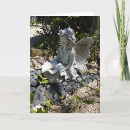 Cartão Placas de Fada de Jardim (Dentro de Vazio)