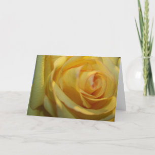 CARTÃO PLACAS DE NOTA DE ROSE AMARELO