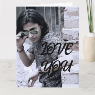 CARTÃO PLACAS DE REPRODUÇÃO DE SCRIPT DE FOTO PERSONALIZA