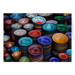 Cartão Placas Marroquinas No Mercado