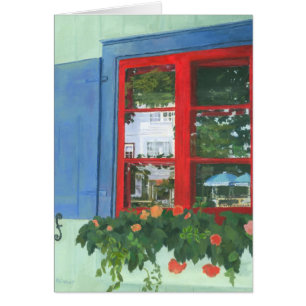 Cartão Placas refletindo