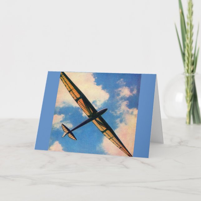 Cartão Planador Bowlus-duPont 1939 (Frente)