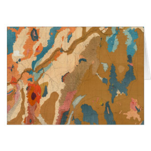 Cartão Planalto Geológico de Nevada