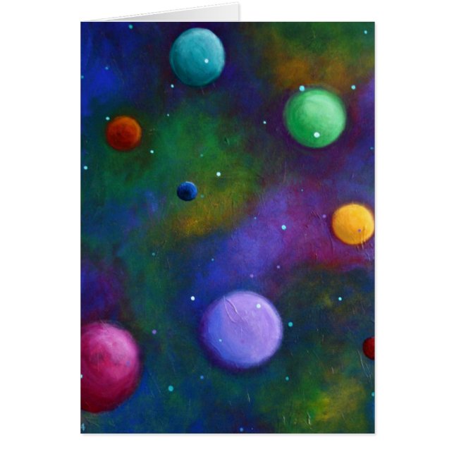 Cartão Planetas (Frente)