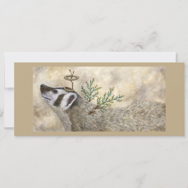 Cartão plano Angel Clarissa (Frente)