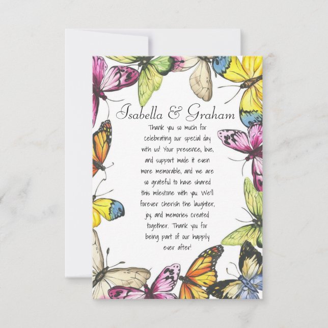 Cartão Plano de Agradecimento (Frente)