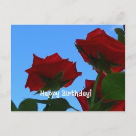 cartão plano de aniversário de saudações