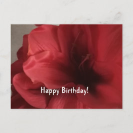 cartão plano de aniversário de saudações