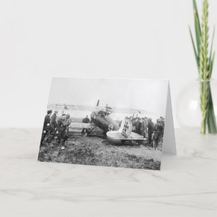 Cartão Plano de Combatente Alemão WW1, 1910