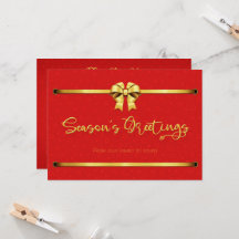 Cartão plano de convite à apresentação de saudaçõe