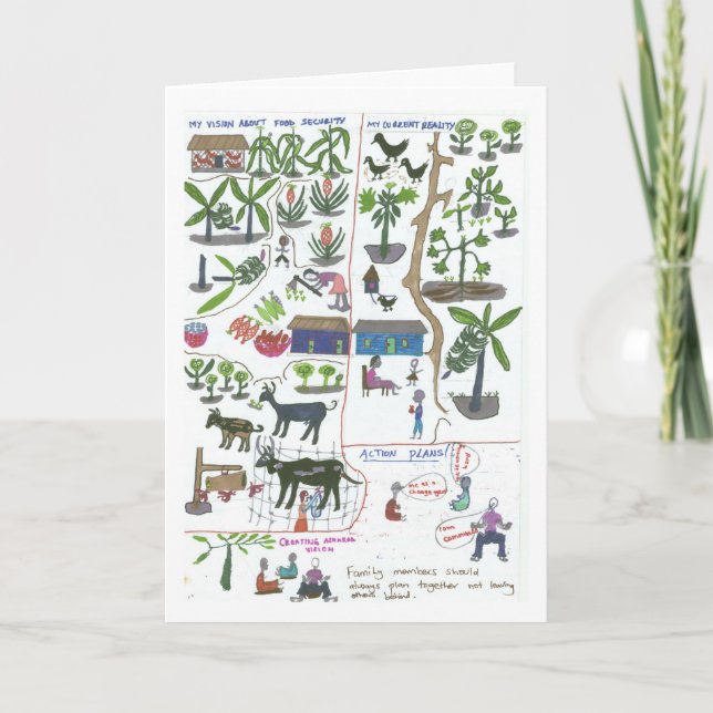 Cartão Plano de Fazenda de Doreen (Frente)