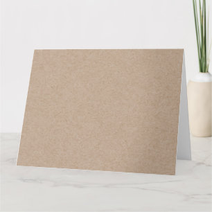 Cartão Plano de fundo do papel Kraft castanho impresso
