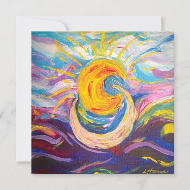 Cartão plano de incentivo "Sun & Moon" (Frente)