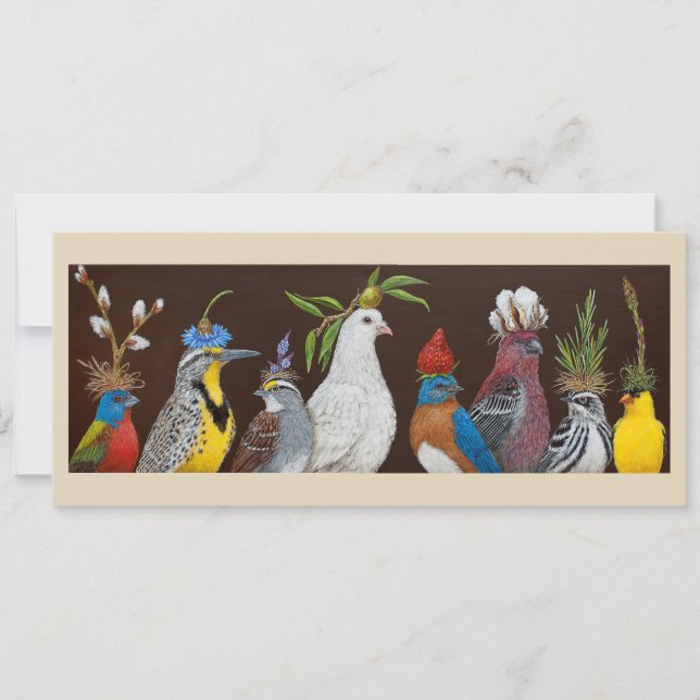 Cartão plano de paz (Frente)